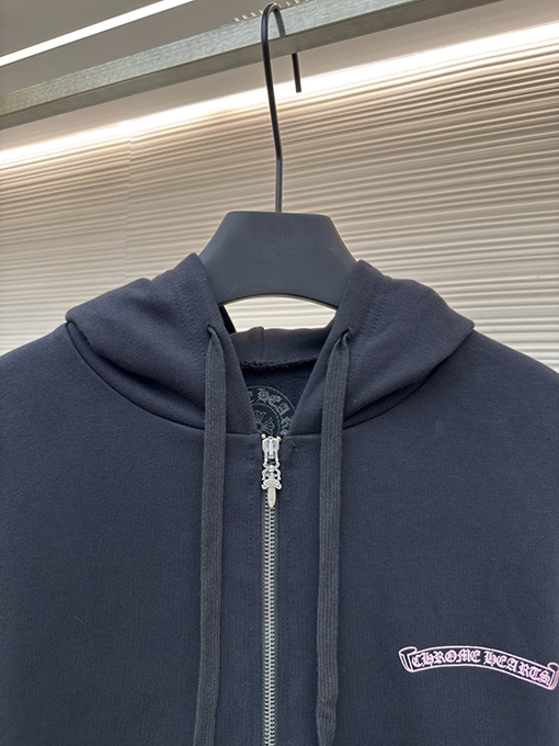 クロムハーツ コラボレーションジップアップパーカー