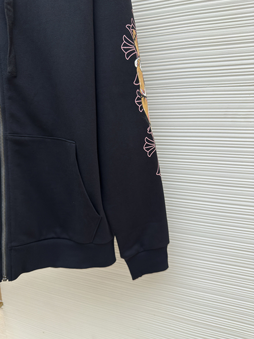 クロムハーツ コラボレーションジップアップパーカー