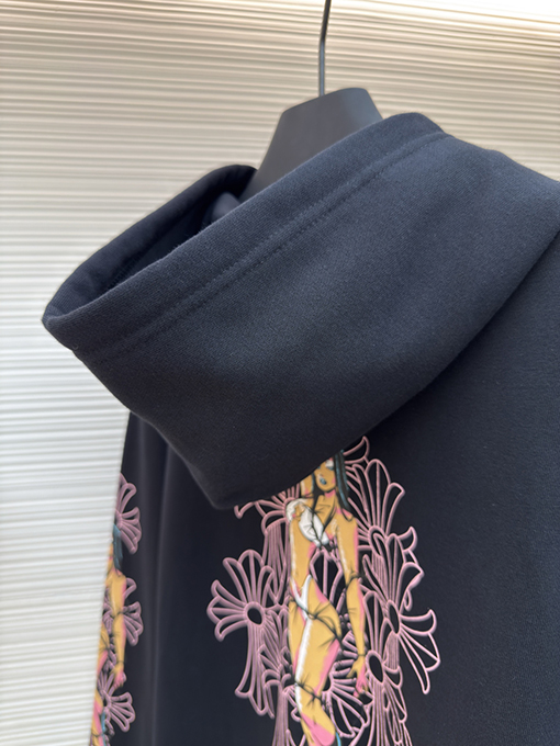 クロムハーツ コラボレーションジップアップパーカー