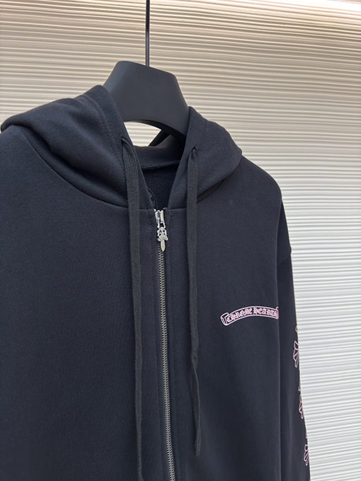 クロムハーツ コラボレーションジップアップパーカー