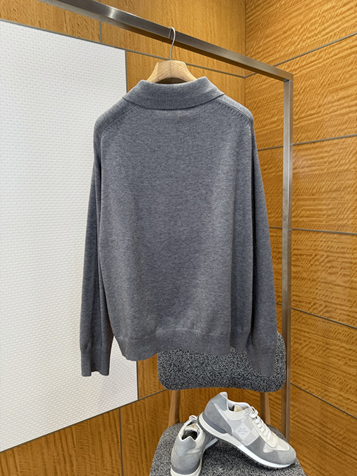 アクネストゥディオズコピー Acne Studios 文字刺繍り襟付きニットポロシャツ