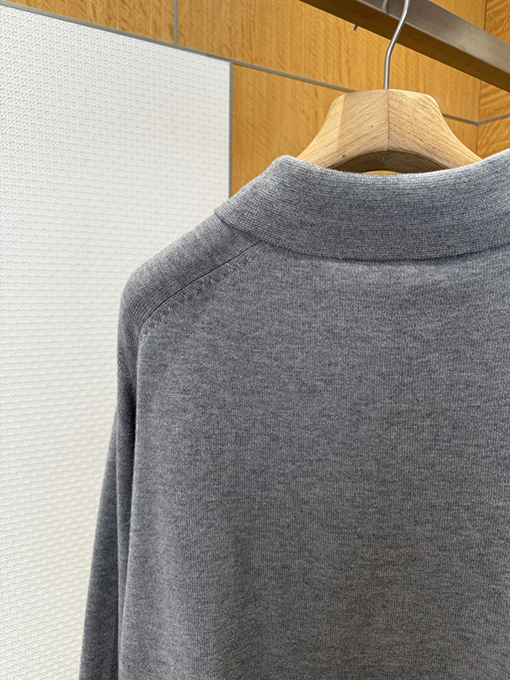 アクネストゥディオズコピー Acne Studios 文字刺繍り襟付きニットポロシャツ