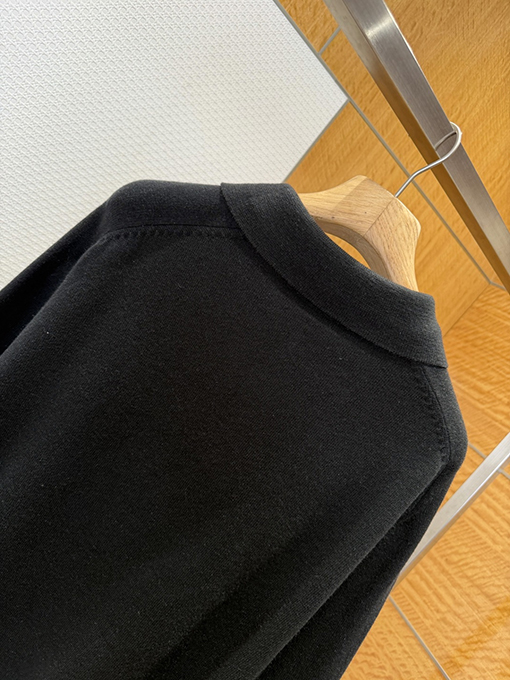 アクネストゥディオズコピー Acne Studios 文字刺繍り襟付きニットポロシャツ