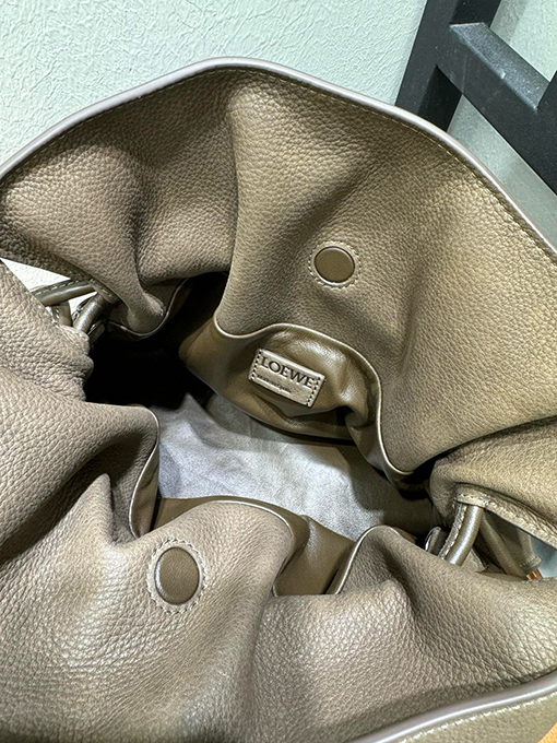 ロエベ Flamenco レディーススエードヌバックレザーバッグ