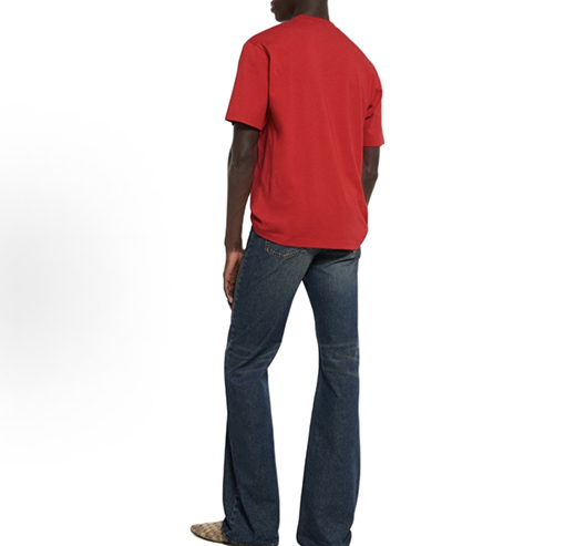 グッチスーパーコピー GUCCI リボンプリント半袖Tシャツ