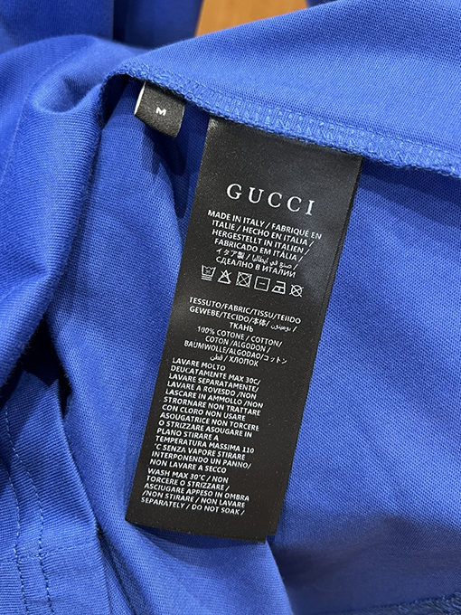 グッチスーパーコピー GUCCI リボンプリント半袖Tシャツ
