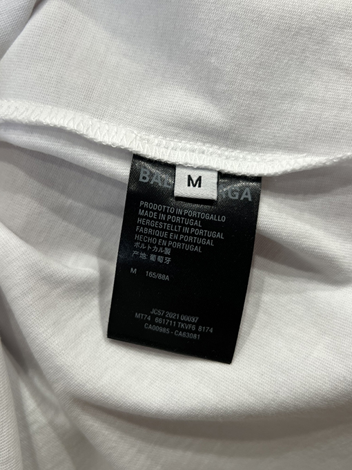 バレンシアガ BALENCIAGA プリントロゴ入り半袖Tシャツ