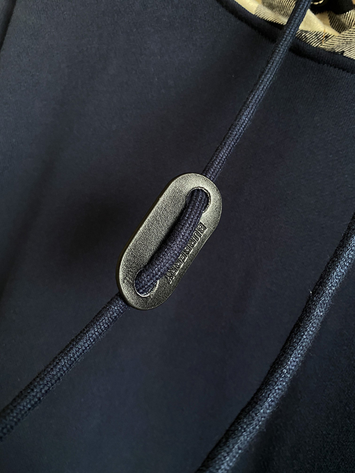 バーバリースーパーコピー チェック柄コットン混紡フード付きスウェットシャツ