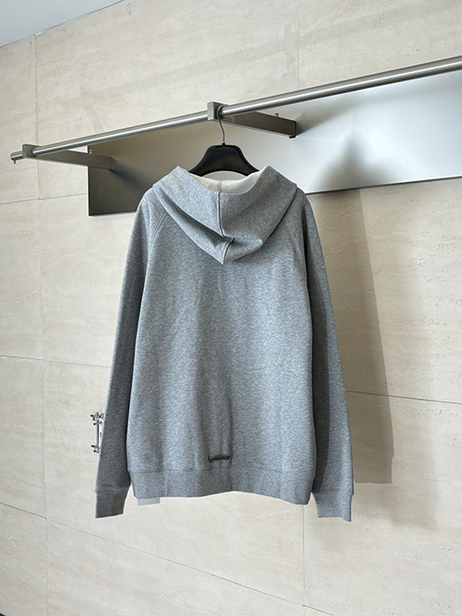 クロムハーツ クロス柄フリースジップアップスウェットジャケット