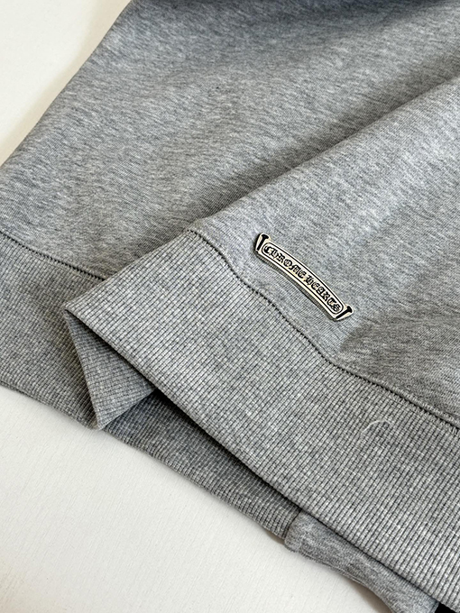 クロムハーツ クロス柄フリースジップアップスウェットジャケット