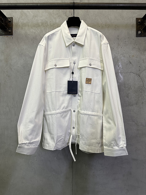 ルイヴィトン ロゴジャカードジャケットシャツ