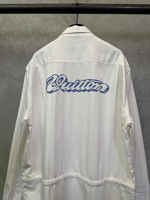 ルイヴィトン ロゴジャカードジャケットシャツ