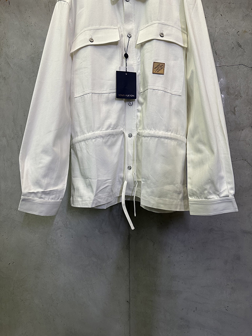ルイヴィトン ロゴジャカードジャケットシャツ
