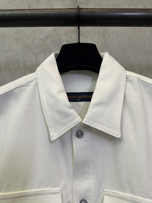 ルイヴィトン ロゴジャカードジャケットシャツ