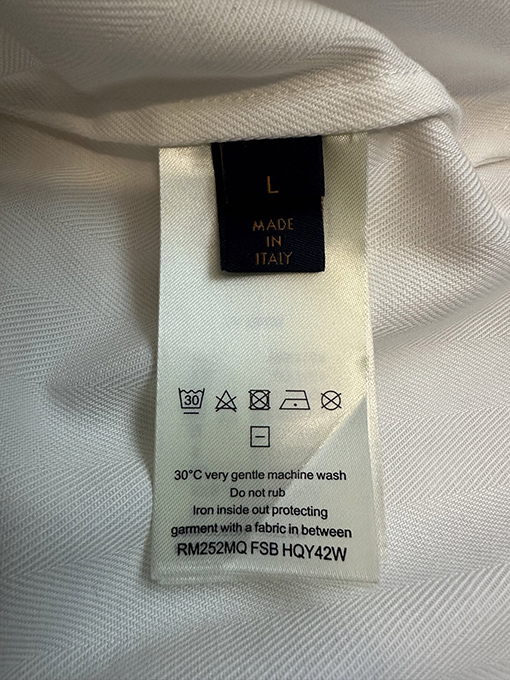 ルイヴィトン ロゴジャカードジャケットシャツ