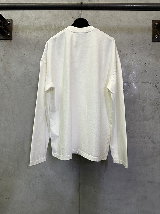 アクネストゥディオズ Acne Studios 春夏コレクションラージロゴ長袖シャツ