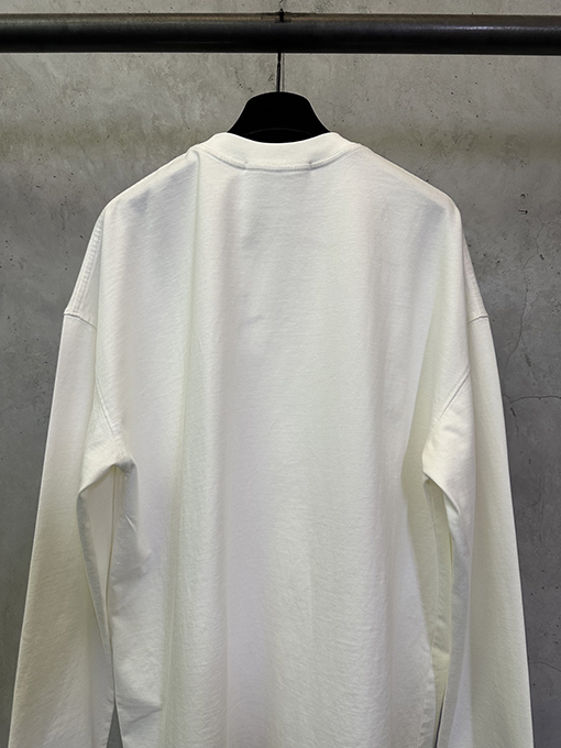 アクネストゥディオズ Acne Studios 春夏コレクションラージロゴ長袖シャツ