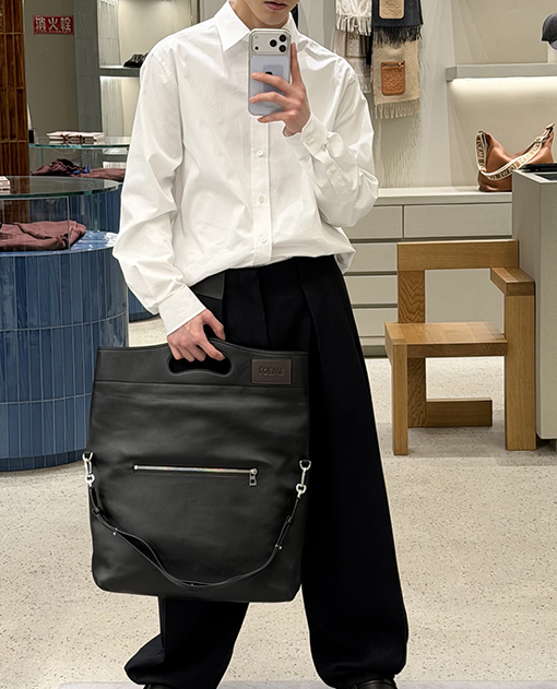 ロエベ BOB folded tote トートショッピングバッグ