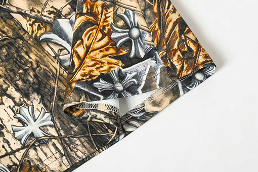 クロムハーツ x ナイキ x ドレイクノクタスーパーコピー 全体に馬蹄形のサンスクリット文字がプリントされた長袖シャツ