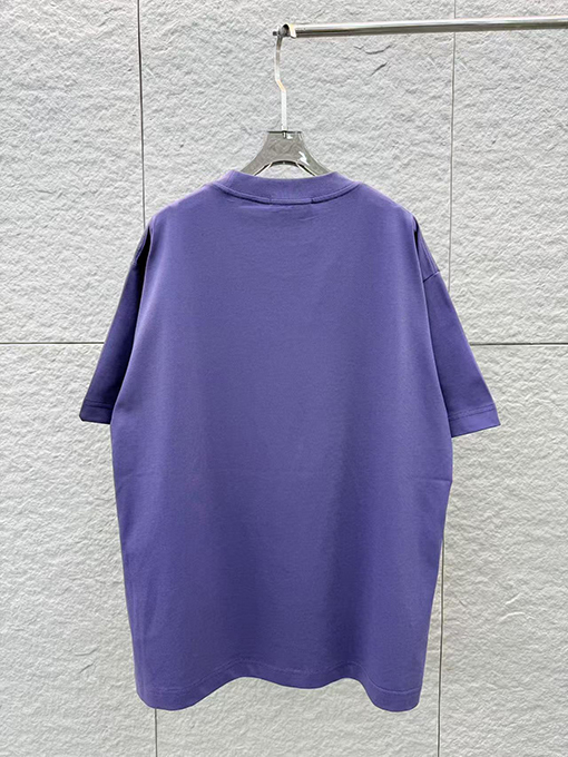 ロエベ 新モデル3Dエポキシ樹脂クルーネック半袖Tシャツ