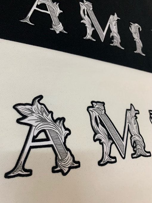 アミリ AMIRI ロゴレターパーカー