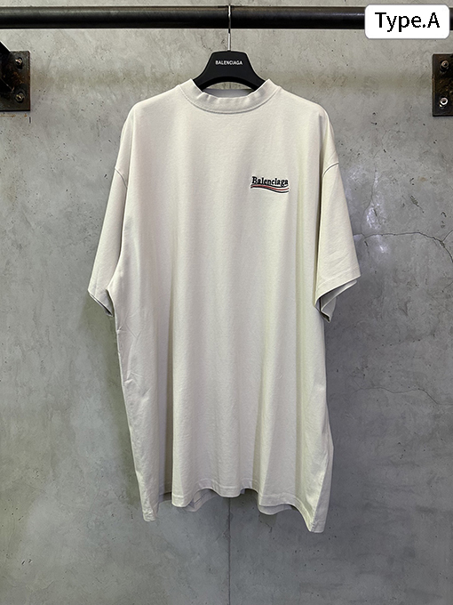 バレンシアガ Balenciaga クラシックなコカコーラの波ロゴ刺繍入り半袖Tシャツ