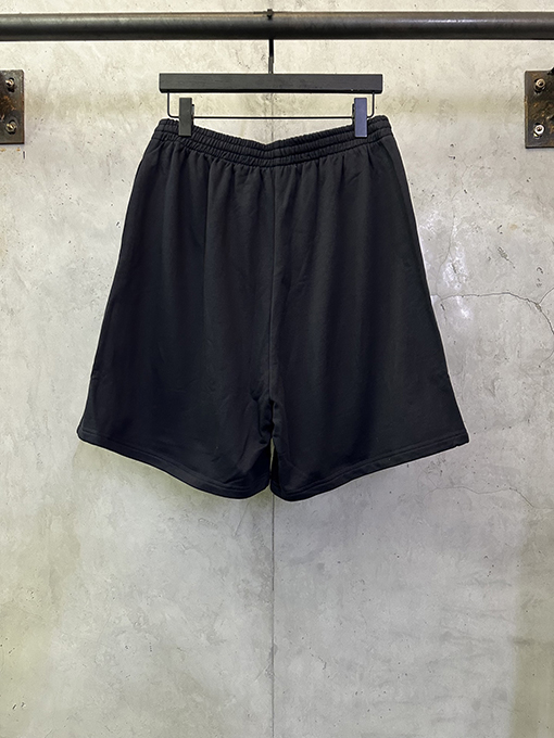 バレンシアガブランドコピー Balenciaga コーラウェーブロゴ刺繍入りカジュアルショーツ