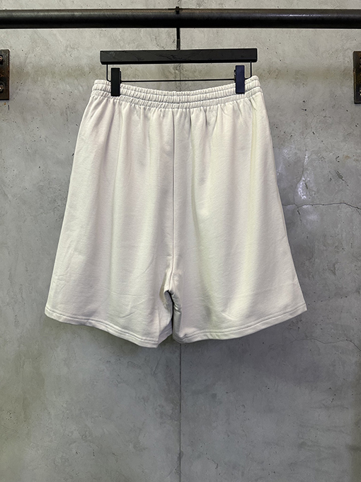 バレンシアガブランドコピー Balenciaga コーラウェーブロゴ刺繍入りカジュアルショーツ