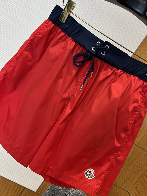 モンクレール ロゴ入りドローストリングカジュアルショーツ