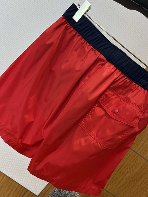 モンクレール ロゴ入りドローストリングカジュアルショーツ