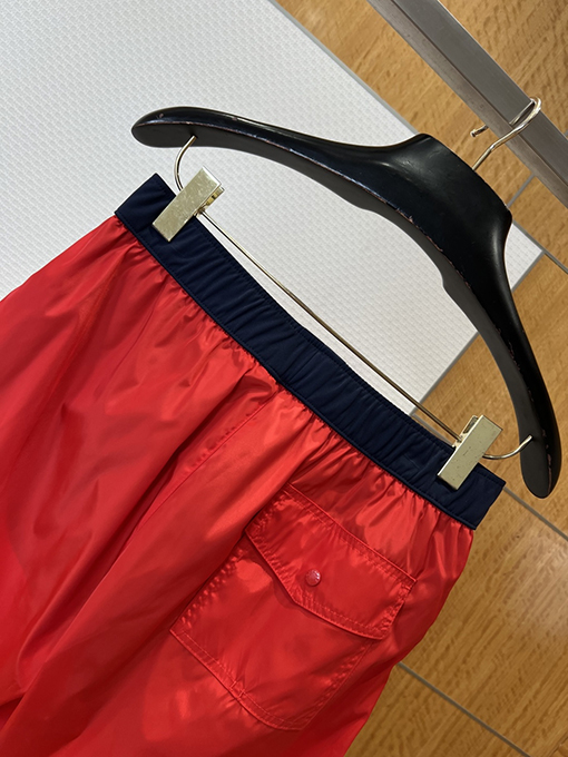 モンクレール ロゴ入りドローストリングカジュアルショーツ