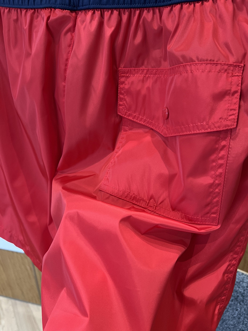 モンクレール ロゴ入りドローストリングカジュアルショーツ