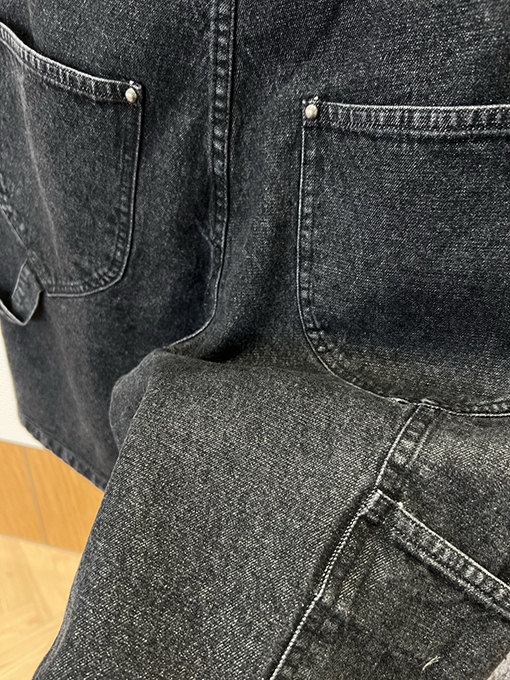 ルイヴィトンブランドスーパーコピー ダメージのモノグラムデニムカーゴショーツ