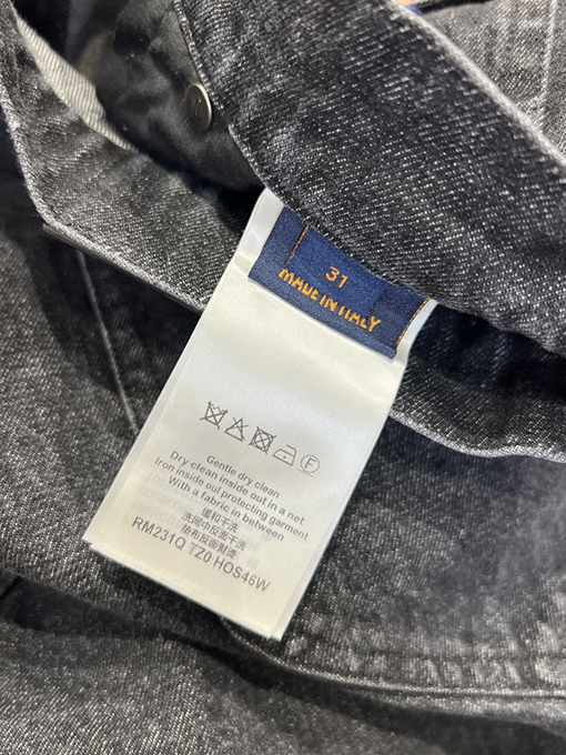 ルイヴィトンブランドスーパーコピー ダメージのモノグラムデニムカーゴショーツ