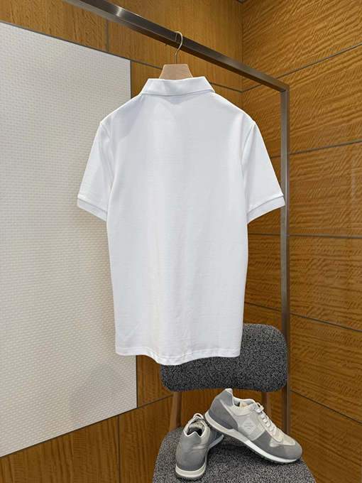 バーバリーブランドスーパーコピー BURBERRY チェック柄の乗馬刺繍入り半袖ポロシャツ