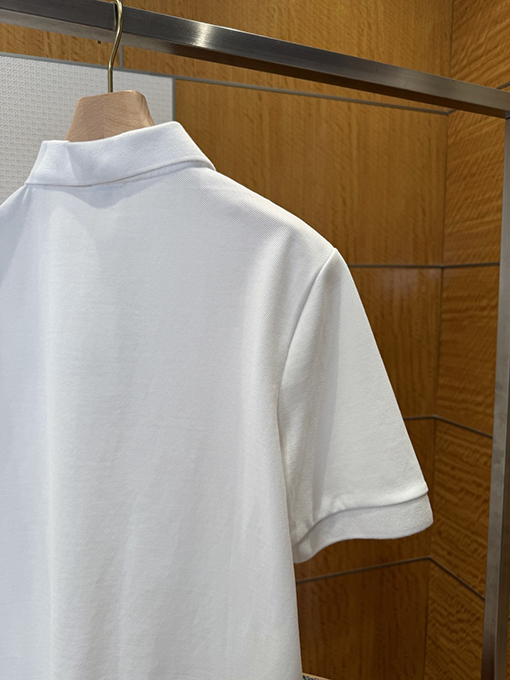 バーバリーブランドスーパーコピー BURBERRY チェック柄の乗馬刺繍入り半袖ポロシャツ