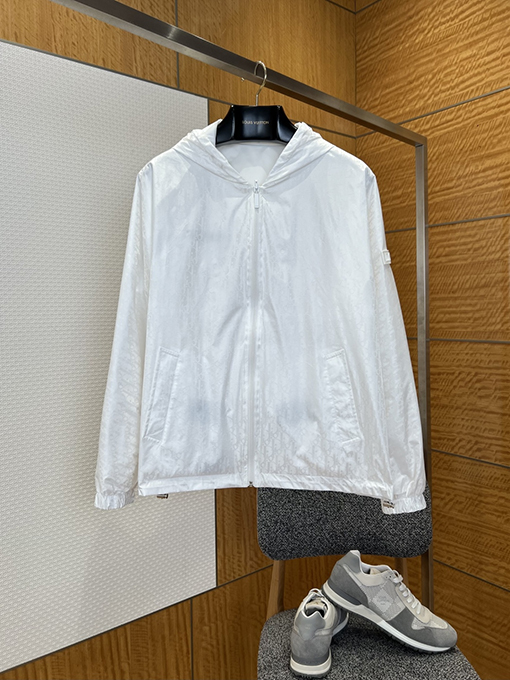 ディオール DIOR 両面リバーシブルフード付きジャケット