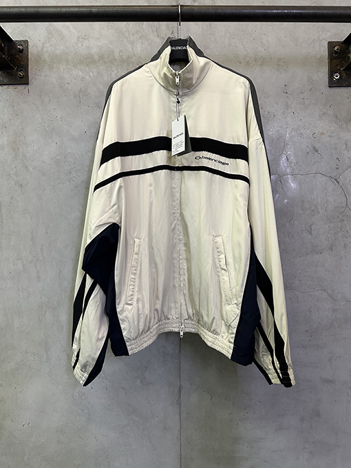 バレンシアガ Balenciaga カラーブロックのウィンドブレーカージャケット