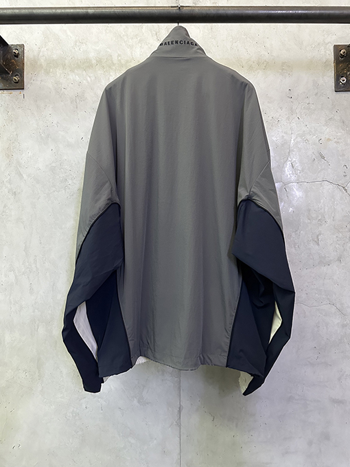 バレンシアガ Balenciaga カラーブロックのウィンドブレーカージャケット