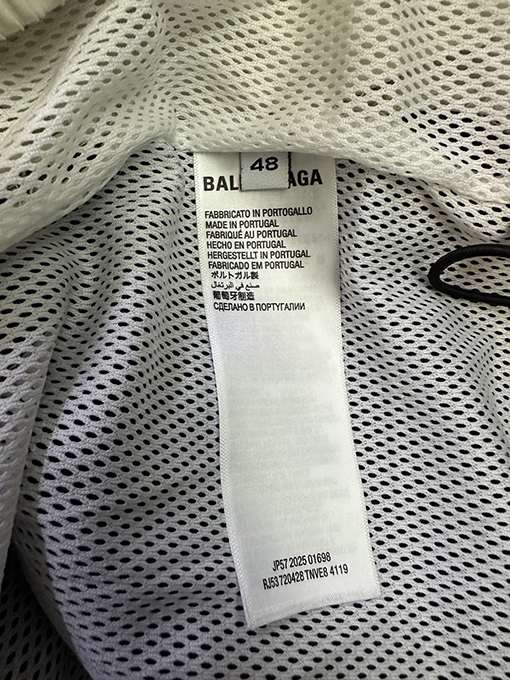 バレンシアガ Balenciaga カラーブロックのウィンドブレーカージャケット