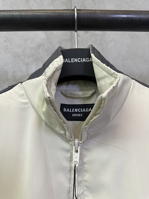 バレンシアガ Balenciaga カラーブロックのウィンドブレーカージャケット