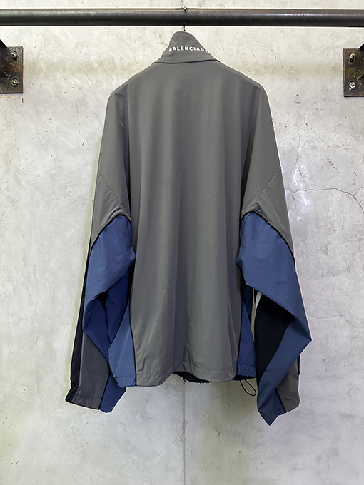 バレンシアガ Balenciaga カラーブロックのウィンドブレーカージャケット