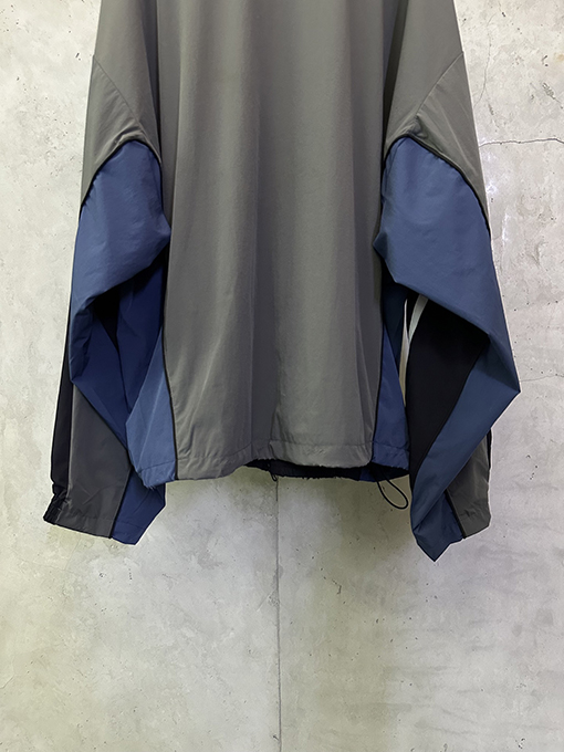 バレンシアガ Balenciaga カラーブロックのウィンドブレーカージャケット