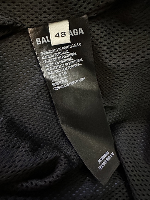 バレンシアガ Balenciaga カラーブロックのウィンドブレーカージャケット