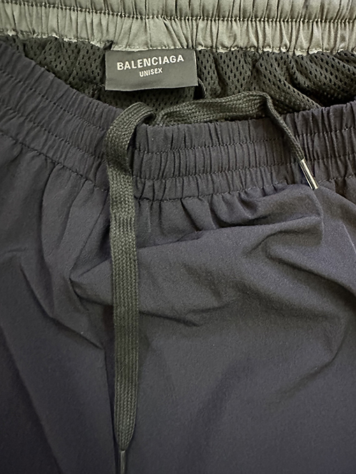 バレンシアガスーパーコピー Balenciaga カラーブロックの防風パンツ