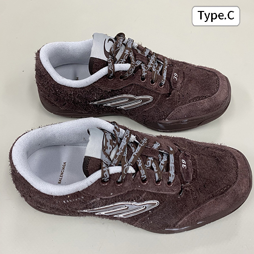 バレンシアガ Hamptons スエードのカップルスニーカー