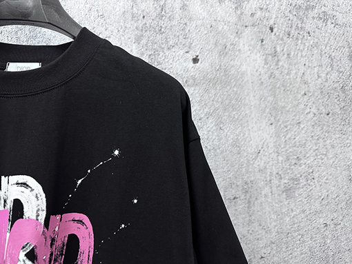 ディオールコピー DIOR レタープリントロゴ入り半袖Tシャツ