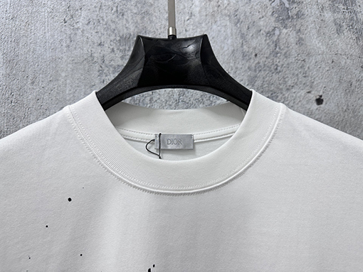 ディオールコピー DIOR レタープリントロゴ入り半袖Tシャツ