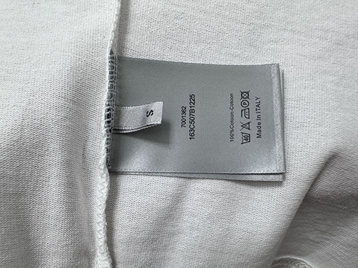 ディオールコピー DIOR レタープリントロゴ入り半袖Tシャツ
