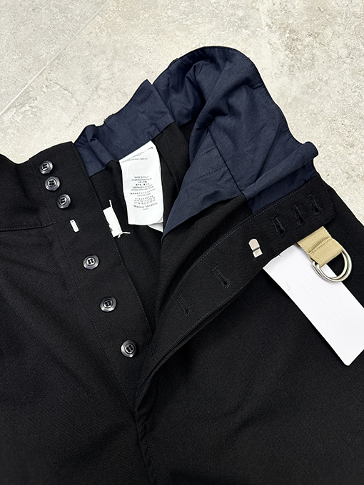 マルタンマルジェラ ベルト付きカジュアルパンツ